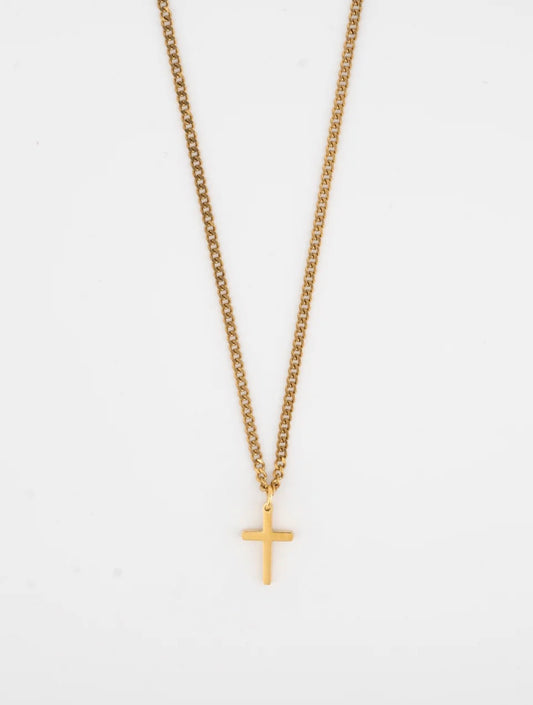 CROSS CHAIN | 18K GOLD