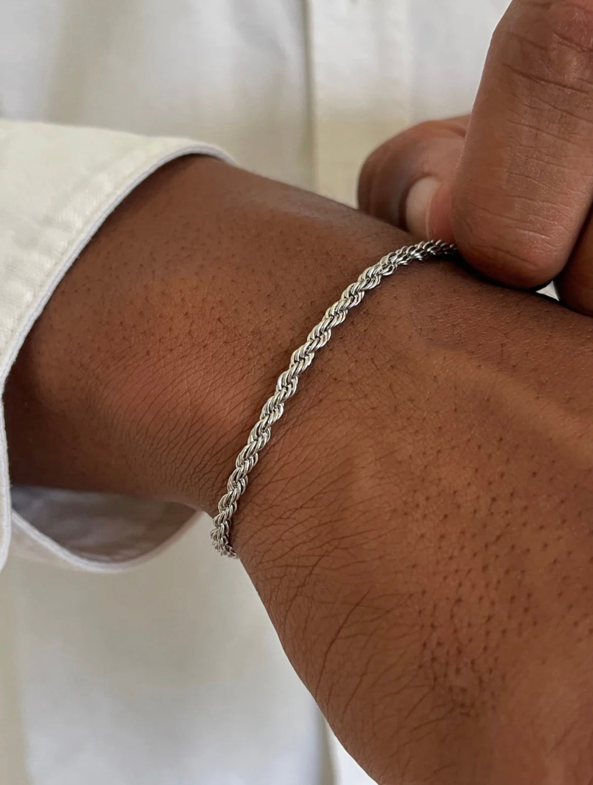 ROPE BRACELET | SILVER