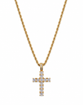 CELESTIAL CROSS CHAIN | 18K GOLD