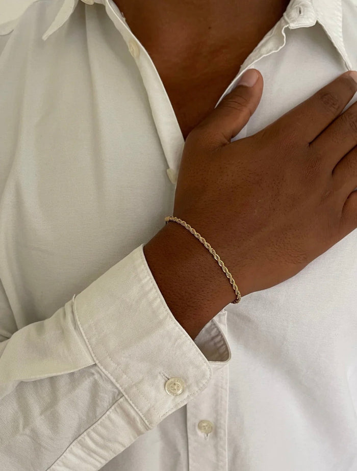 ROPE BRACELET | 18K GOLD