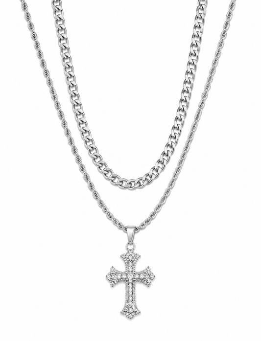 ESSENTIAL DUO CHAIN | SILVER