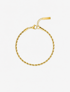 ROPE BRACELET | 18K GOLD