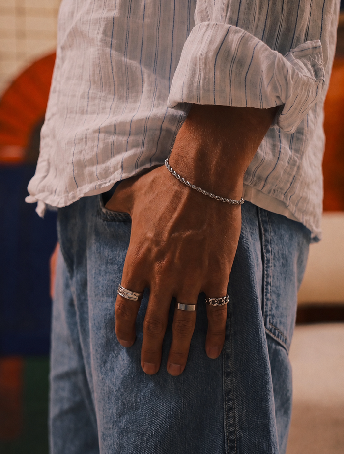 ROPE BRACELET | SILVER