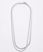 LAYERED CHAIN | SILVER