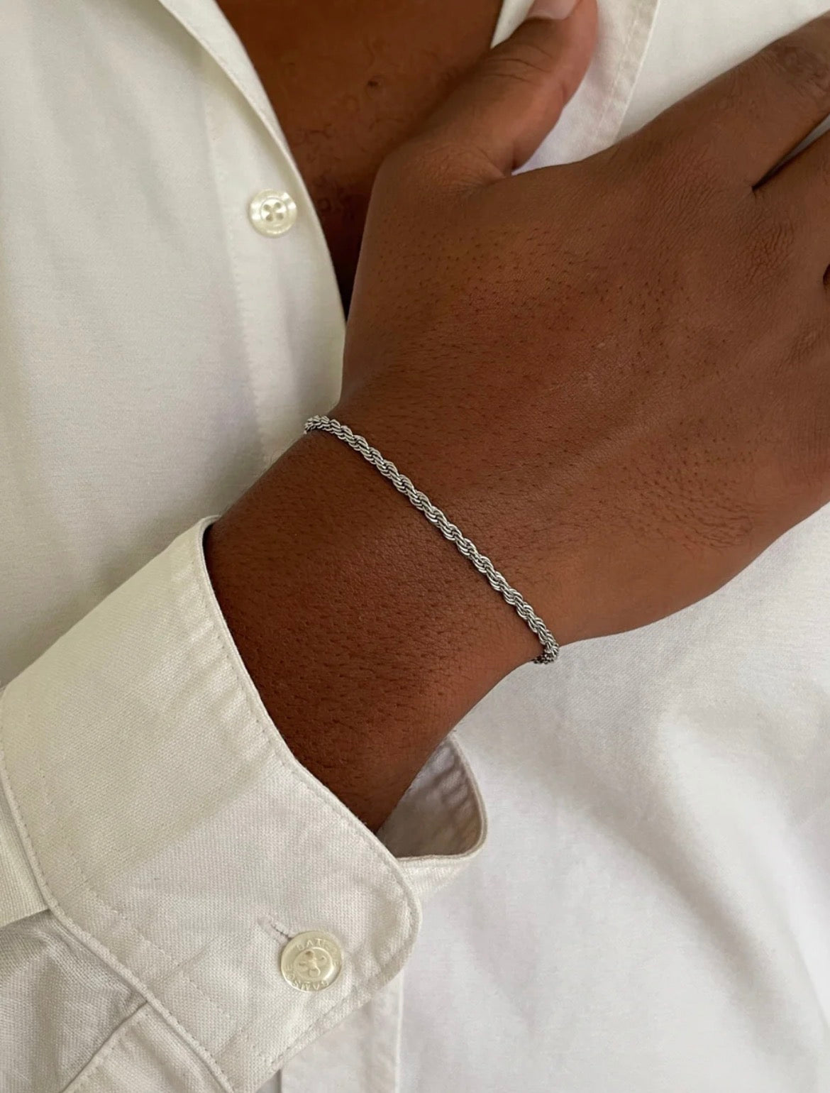 ROPE BRACELET | SILVER