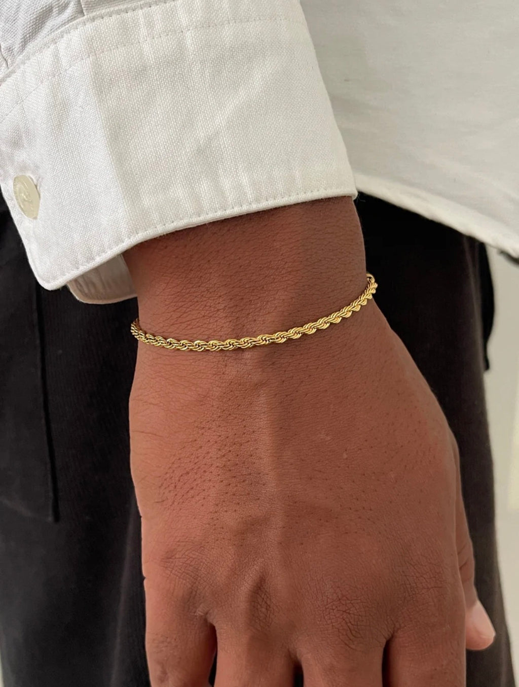 ROPE BRACELET | 18K GOLD