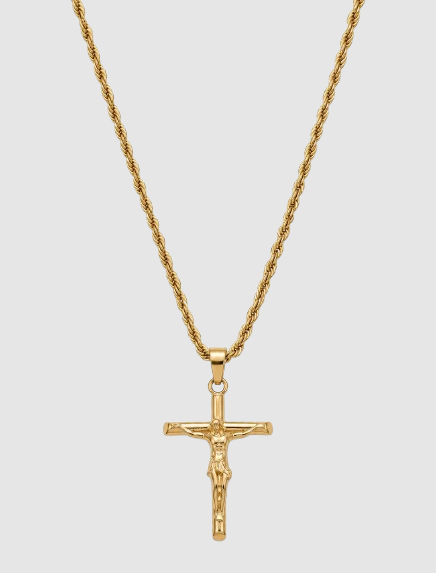 CRUCIFIX CHAIN | 18K GOLD