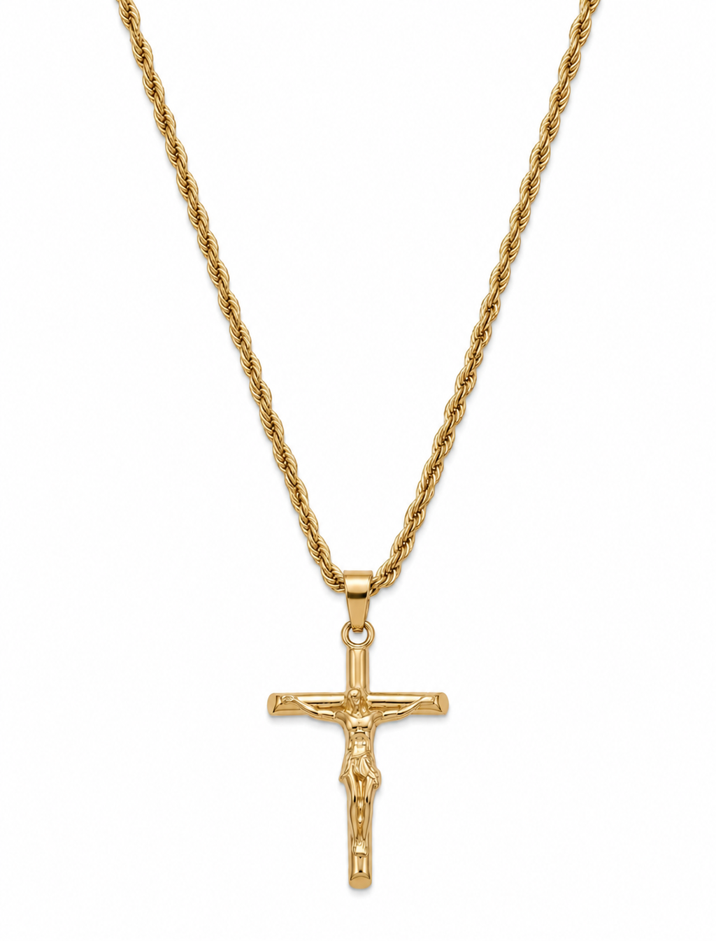 CRUCIFIX CHAIN | 18K GOLD