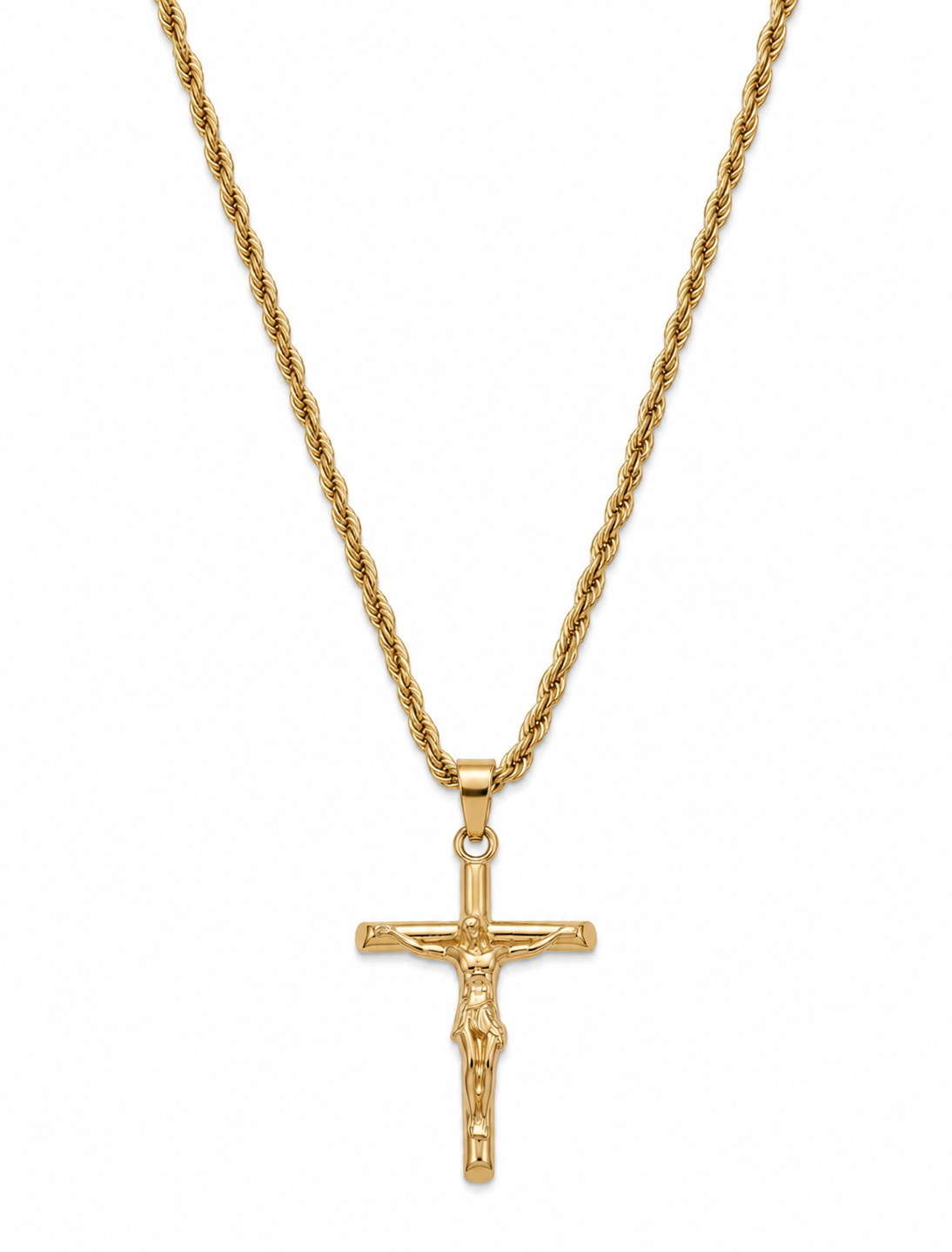 CRUCIFIX CHAIN | 18K GOLD