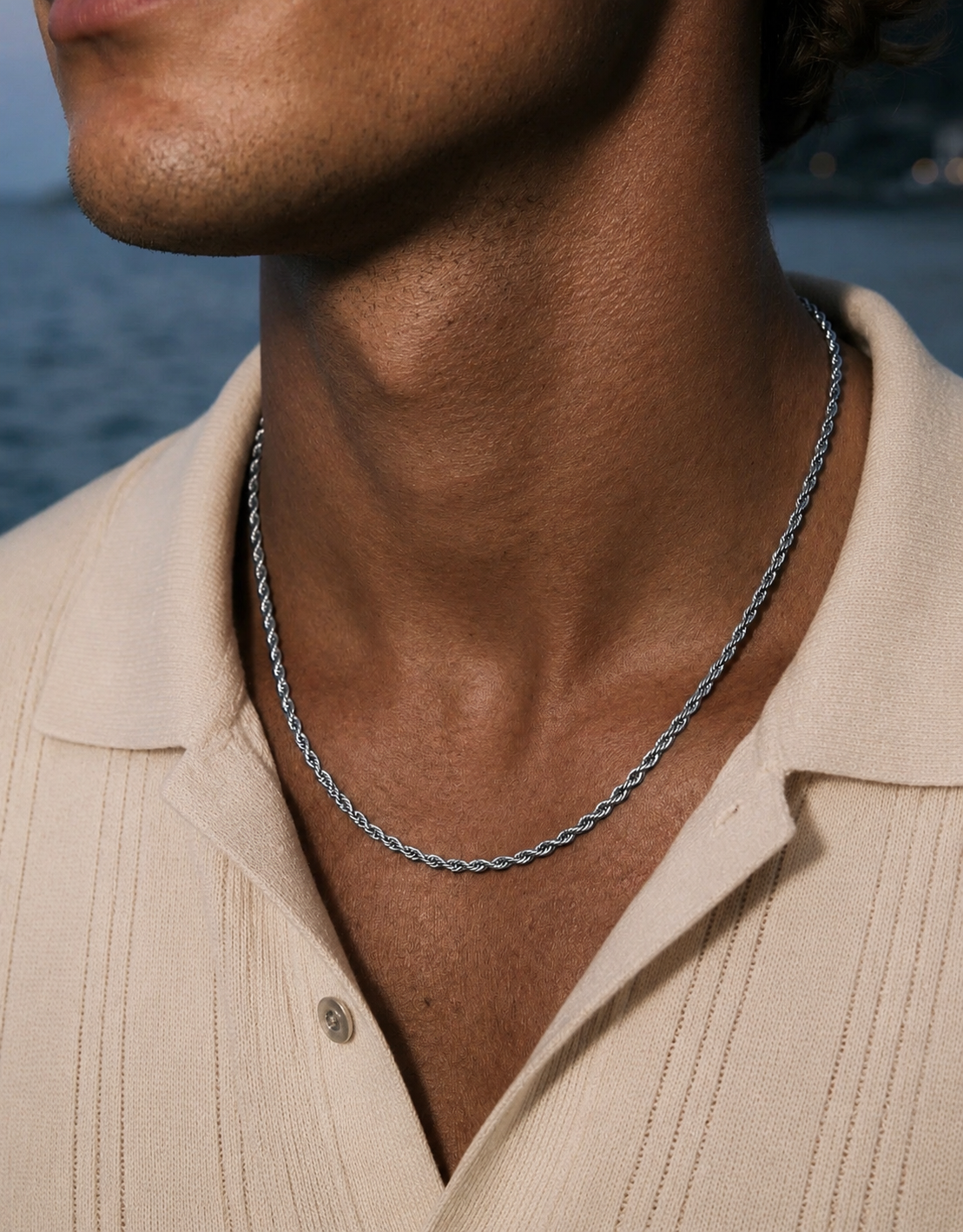 ROPE CHAIN | SILVER