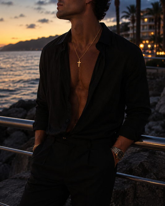 CROSS CHAIN | 18K GOLD