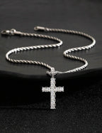 CELESTIAL CROSS CHAIN| SILVER