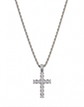 CELESTIAL CROSS CHAIN| SILVER