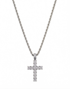 CELESTIAL CROSS CHAIN| SILVER
