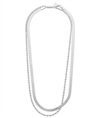 LAYERED CHAIN | SILVER