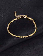 ROPE BRACELET | 18K GOLD