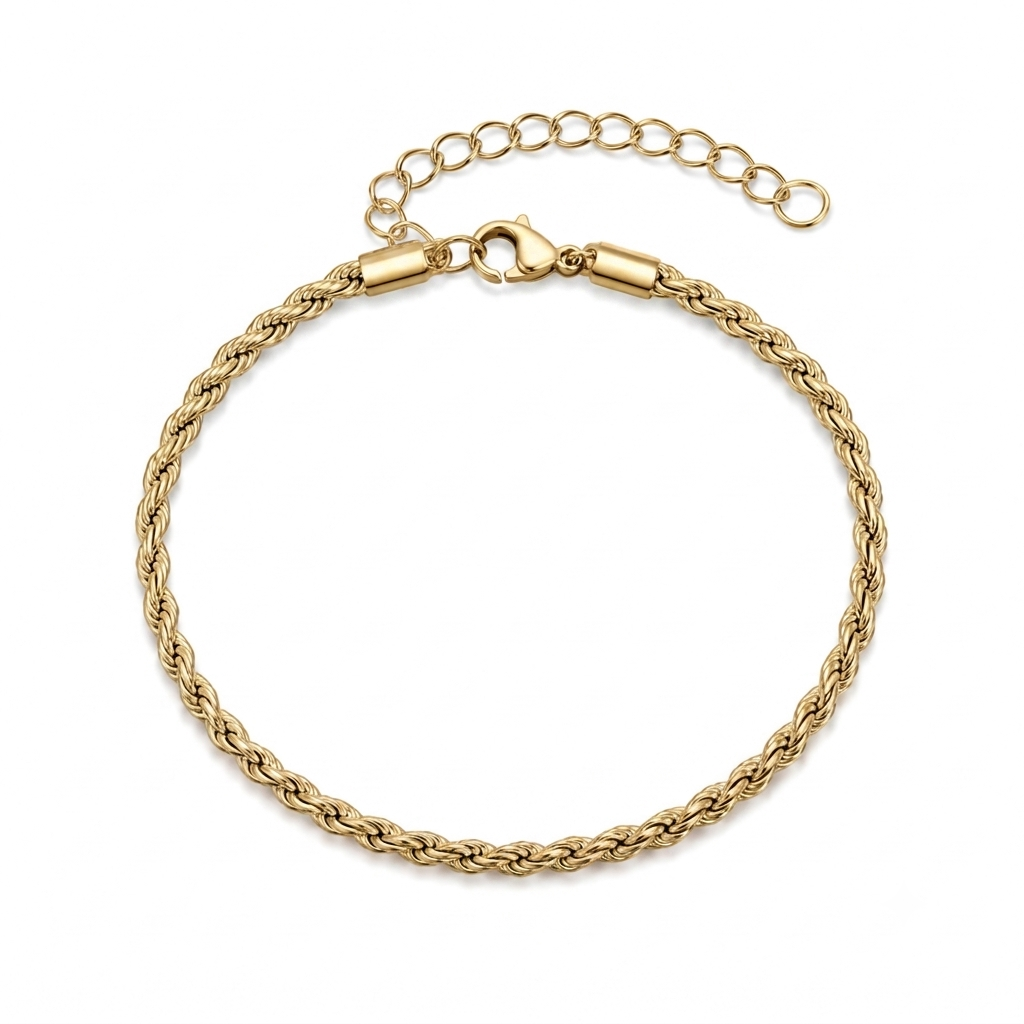 ROPE BRACELET | 18K GOLD