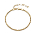 ROPE BRACELET | 18K GOLD