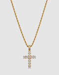 CELESTIAL CROSS CHAIN | 18K GOLD